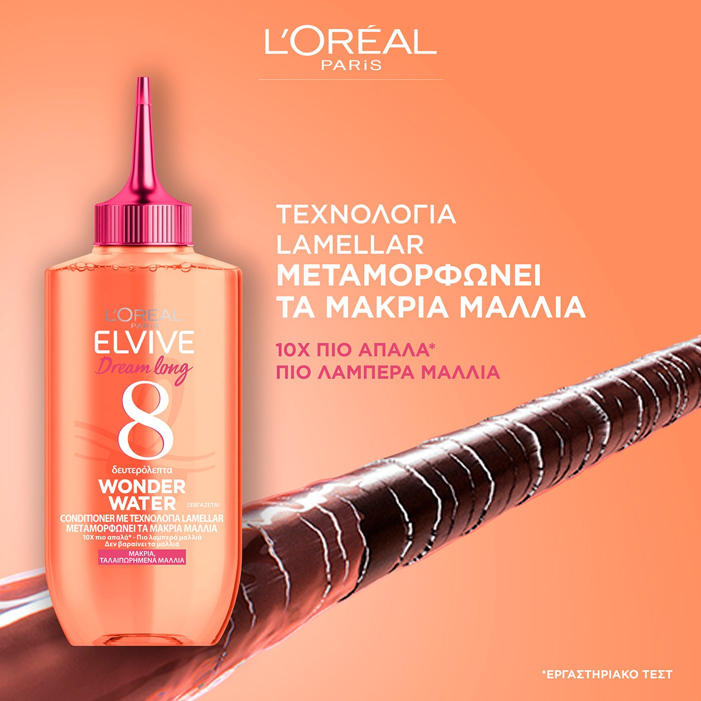 Wonder Water Υγρό Conditioner για Μακριά Μαλλιά Additional